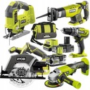 RYOBI COMBO SET 5 NÁRADIA 18V 2xAKUMULÁTOR + taška