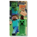 Plážová osuška 70x140 Minecraft pre hráča