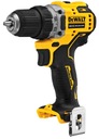 Bezuhlíkový skrutkovač 12V 57,5Nm XR Li-ion DeWALT DCD701N BODY