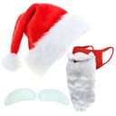 1 Sada Santa Claus Cosplay Prop brod