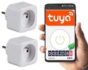 2x súprava wattmetra Wi-Fi Smart Life Tuya