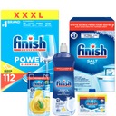 Finish Power tablety súprava soli do umývačky riadu XXXL