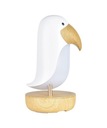 Lampa Puffin s bielym reproduktorom