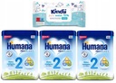 HUMANA 2 HMO NÁSLEDNÉ MLIEKO 6m+ 3x750g + Utierky