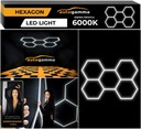 HEXAGON LED osvetlenie garáže a dielne 297 x 206 5500-6000K