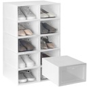 10x organizér kontajner box botník set šatníková súprava 22x32x14