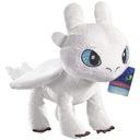 WHITE FURY AKO VYCVIČIŤ DRAKA 30 CM ORIGINÁLNY MASKOT BIELEHO DRAKA HTTYD