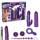 SEXUÁLNE HRAČKY EROTICKÝ SET 6 EL DILDO VIBATOR