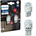 LED žiarovky PHILIPS Ultinon Pro3100 W21/5W ČERVENÁ