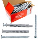 Rámové hmoždinky 10x120 torx kužeľová hlava 50ks