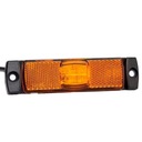 LED obrysové svietidlo Orange 12V 24V + kábel