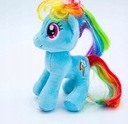 Maskot poníka My Little Pony Pony Rainbow dúhový plyš 15 cm