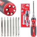 Multi-skrutkovač Milwaukee 9v1 s račňou