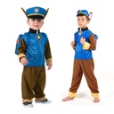 KARNEVALOVÝ OUTFIT KOSTÝM JEDNORÁZOVÝ POLICAJT POLICAJTKA CHASE 4-6 M