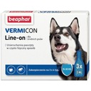 Beaphar VERMICON Line-on Dog 3x3ml kvapky pre psov proti blchám a kliešťom