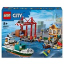 LEGO CITY Námorný prístav s nákladnou loďou 60422