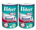 2X Boost Velvet kuchynská papierová utierka 3 vrstvy