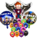 ROBLOX herné balóny 53cm mega set narodeninová dekorácia 17 ks