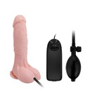 PUMPED DILDO NAFUKOVACÍ PENIS SEX VIBRATOR DIAĽKOVÝ