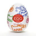 Japonský masturbátor - Tenga Keith Haring Egg Stre