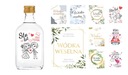 Darčekové menovky 100ml SVADOBNÁ vodka 30ks+4 HIT