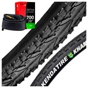 KENDA KHAN K935 PNEUMATIKY NA BICYKEL 700x45C / 47-622 PROTI PREPUKNUTÍ + VLOŽKA