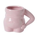 Morning Belly Mug Kreatívny keramický hrnček Novelty pre