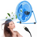 Stolný ventilátor Mini kompaktný USB ventilátor Blue Volteno VO0660