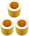 3X FILTER PRE VYSÁVAČ KARCHER MV3 WD2 WD3 KWD3 SE4001 SE4002 MV 3 Premium