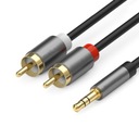 AUDIO KÁBEL 3,5MM MINI JACK - 2x Cinch RCA 5m