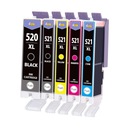 5x ATRAMENT PRE CANON PIXMA MP550 IP3600 IP4600 IP4700