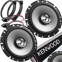 KENWOOD KFC-S1756 AUTO REPRODUKTORY 165MM 16,5CM PRE FORD KA + ADAPTÉRY