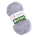 Priadza YarnArt MOHAIR TRENDY šedá 113