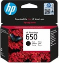 HP 650*** BLACK INK CZ101AE - ORIGINÁL