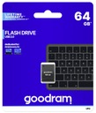 SMALL SHORT PENDRIVE USB PAMÄŤ 64GB GOODRAM UPI2