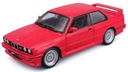 BMW radu 1988 M3 červená 1:24 BBURAGO