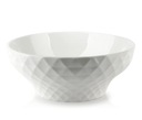 DIAMANTOVÁ misa, biely porcelán, 700 ml