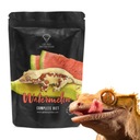 Gecko Nutrition Banánové melónové krmivo pre gekončíkov Gekón sypaný, felsuma 50g