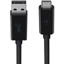 Belkin, USB-A 3.1 / USB-C, kábel 3A 10Gbps 1m