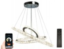 Lampa GLAMOUR RING 30/50/70cm krištáľový LED luster