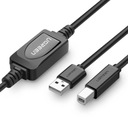 UGREEN Aktívny kábel USB 2.0 US122 pre tlačiareň 15m