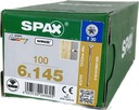 Nastavovacie skrutky do dreva, laty 6x145 SPAX A`100