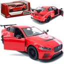 MODEL AUTA JAGUAR XE SV PROJEKT 8 KOVOVÝ AUTOMOBIL KINSMART CAR 1 38