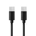 USB typ C - USB typ C kábel 1 m Napájanie PD 60W 3A DLHÁ ZÁSTRČKA 10mm