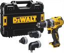 Vŕtačka a skrutkovač 12V 4 hlavy DCD703NT DeWALT