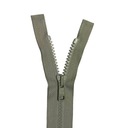 YKK zips 80cm SIVÁ KOCKA