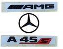 Mercedes Emblems A45s lesklá čierna AMG a45s w177