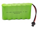 BATÉRIA BATÉRIA 7,2V 2400 mAh NI-MH PRE RC AUTO