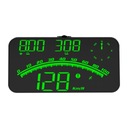 GPS Beidou Car HUD Rýchlomer Kompas