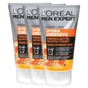 LOREAL Men Expert Hydra stimulujúci gél na umývanie tváre s vitamínom C x3